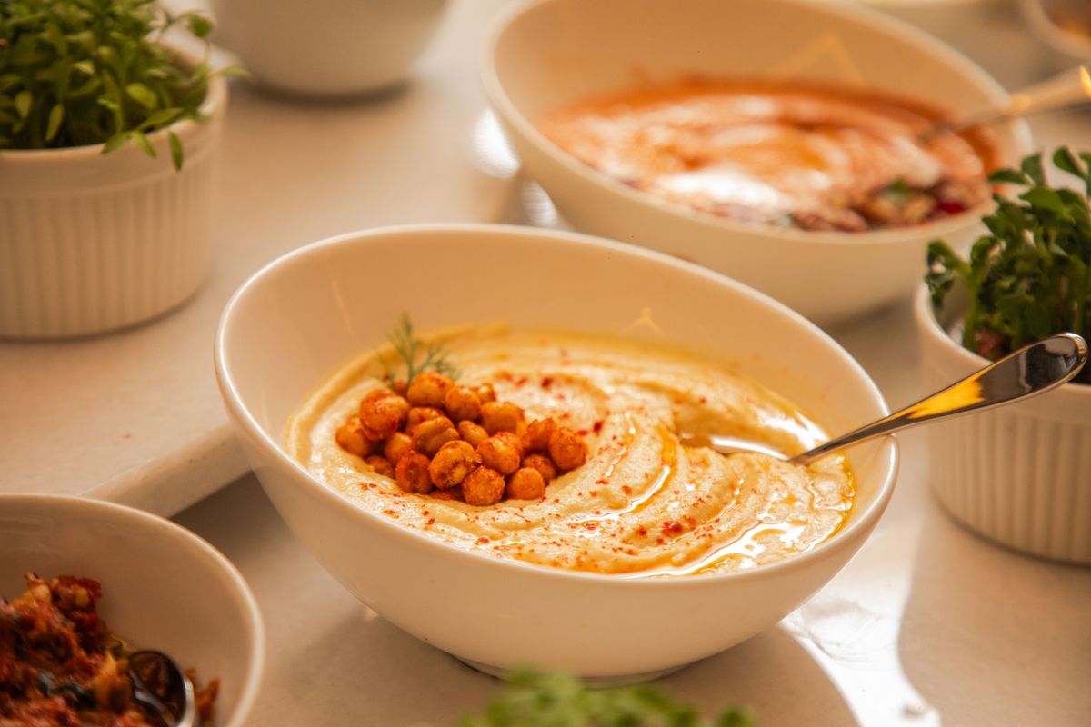 Herby Hummus Plate